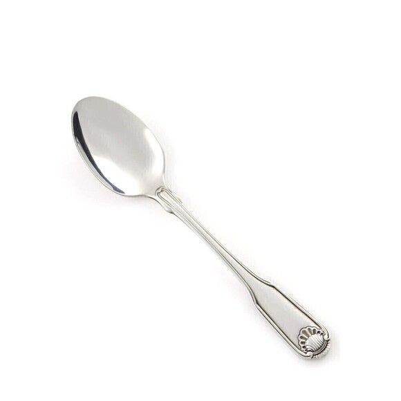 Oneida COMMUNITY SILVER SHELL Silverplate Oval Soup Table Spoon (1) 6 7/8" - Picture 1 of 7